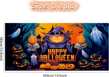 Trgowaul Happy Halloween Decorations, Halloween Garage Door Cover Decorations