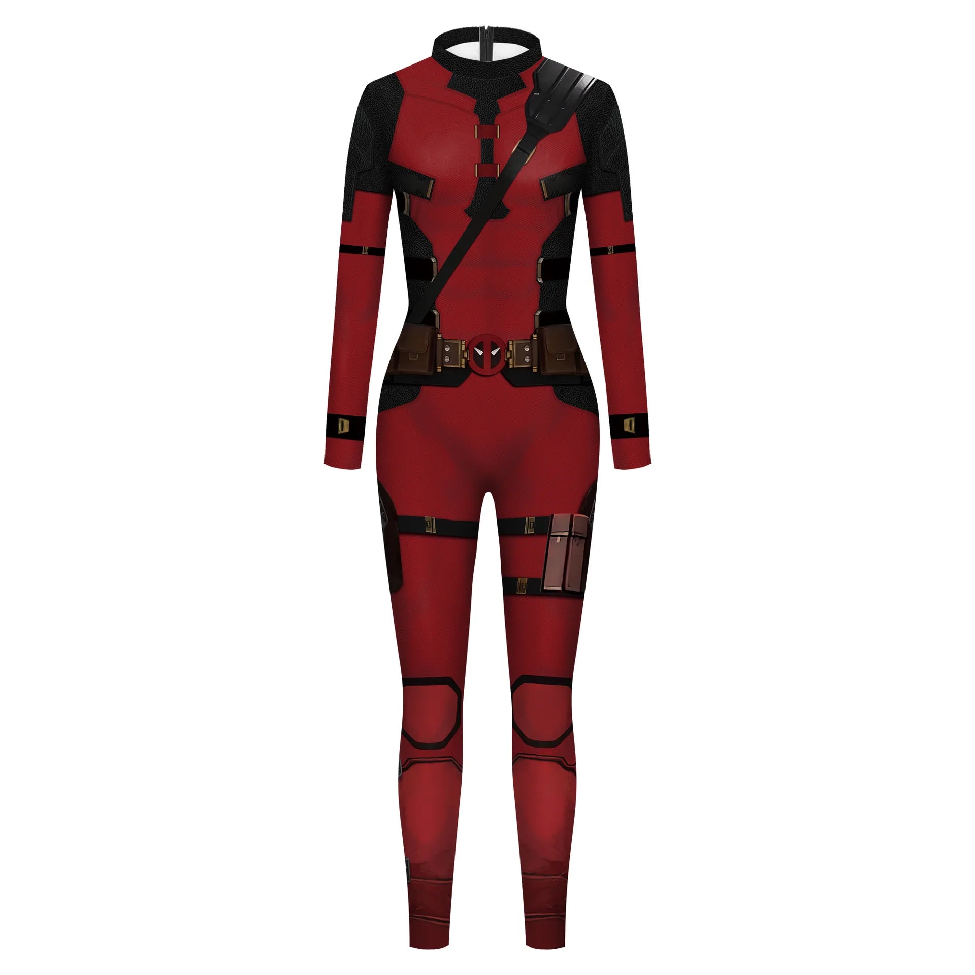 Superhero Wolverine & Deadpool Cosplay Jumpsuit - Kids Halloween Costume